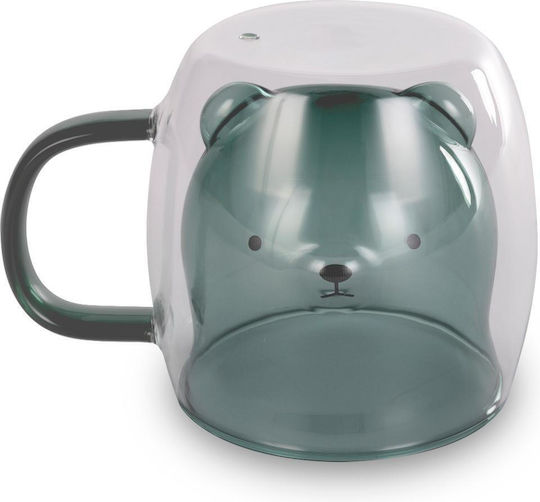 Lamart Κούπα Γυάλινη Πράσινη 250ml 2τμχ