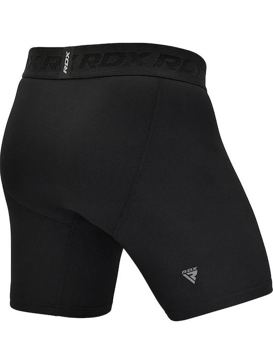 RDX Ανδρικό Ισοθερμικό Σορτς Compression Μαύρο