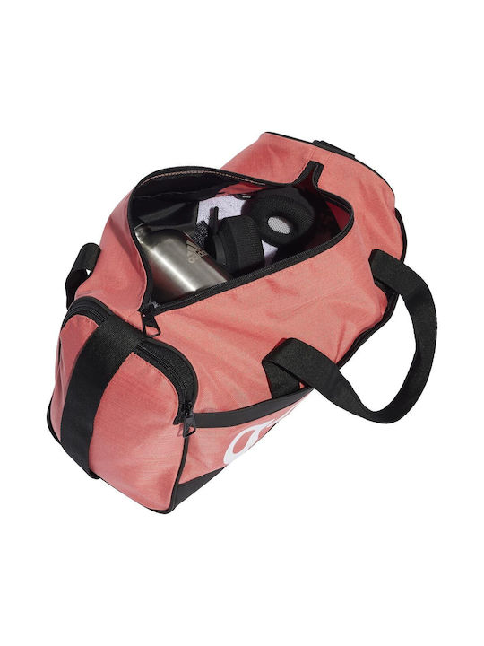 adidas Linear Duffel Men's Gym Shoulder Bag Orange