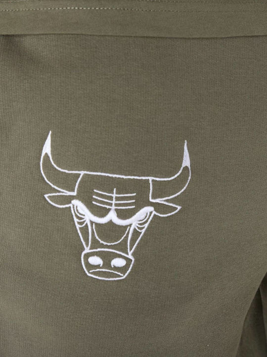 Chicago Bulls Sportliche Herrenshorts Khaki