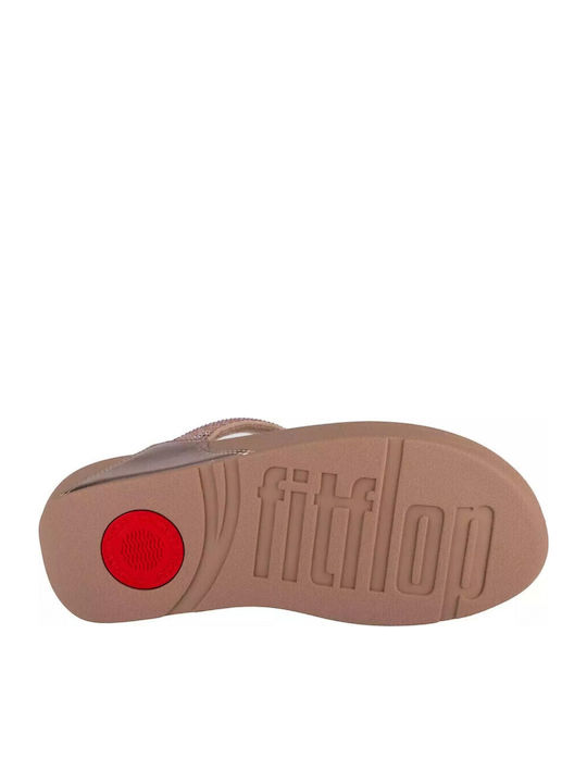 Flache Sandalen für Damen in Ecru Farbe