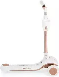 Byox Kids Scooter Foldable Cornet 6 in 1 3-Wheel with Seat White