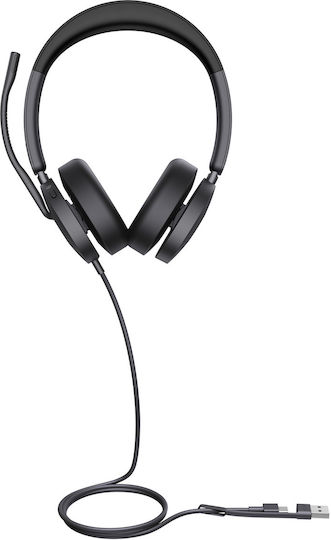 Yealink VOIP Headset (UH48-Dual-Teams-USB-C/A)