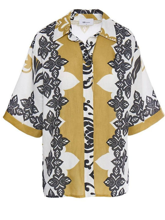 Women's Short Sleeve Shirt Off-white