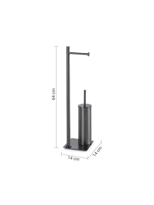 Gedy Gedy Metal Bathroom Accessory Set Black