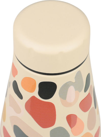 Estia Travel Flask Save the Aegean Bottle Thermos Stainless Steel BPA Free 500ml Hue Pebbles