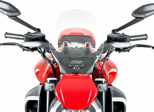 WRS Διάφανη Ζελατίνα Μοτοσυκλέτας για Ducati Diavel DU029T