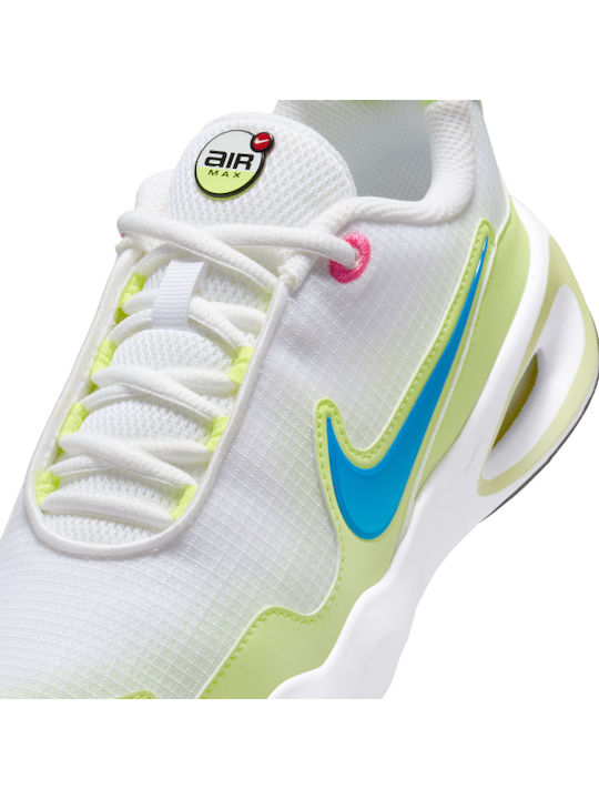 Air Max Air Max Kids Sports Shoes Running with Laces White