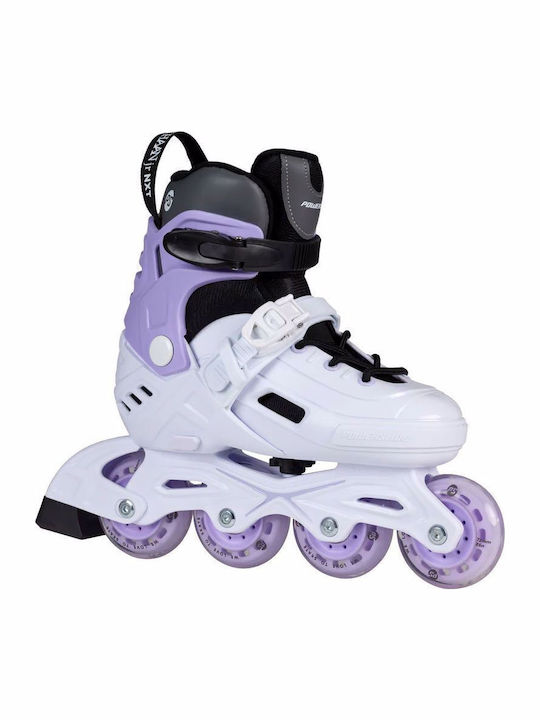 Powerslide Khaan Inline Αυξομειούμενα Rollers Λευκά Ενηλίκων Powerslide Khaan Inline Αυξομειούμενα Rollers Λευκά Ενηλίκων