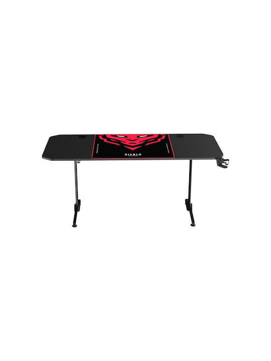 Spielbüro Gaming X-mate Holz Schwarz 160x60x75cm