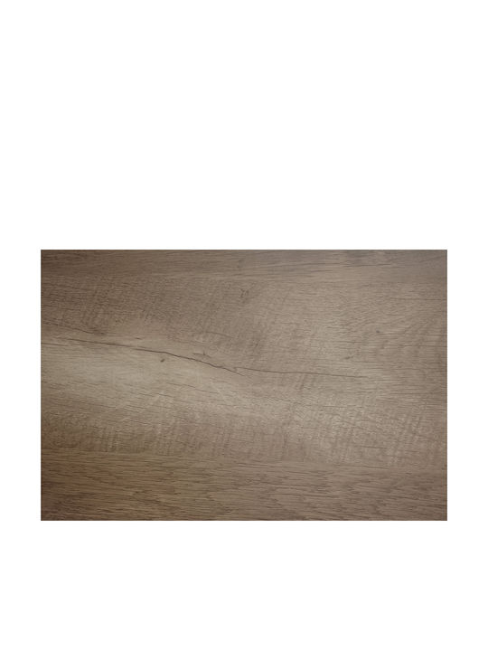 Birou Ifestos din Lemn Negru cu Picioare Metalice 84x50x148,5cm