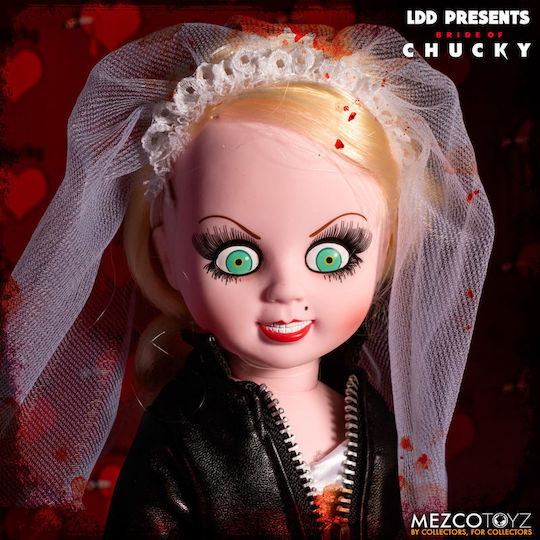 Păpuși Chucky Chucky & Tiffany Living Dead, set de 2 bucăți, 25cm