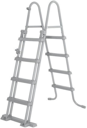 Басейн PVC 14.812л с Метална Рамка 549x274x122см Сив