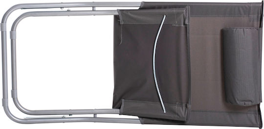 HomeMarkt Nalin Stühlchen Strand mit Hoher Rückenlehne Gray 80x50x72cm.