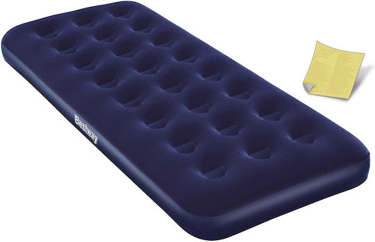 Bestway Φουσκωτό Στρώμα Ύπνου Μονό 185x76x22εκ. Μαύρο