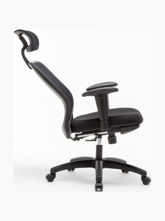 Office Products Zakynthos Office Chair with Adjustable Arms Black