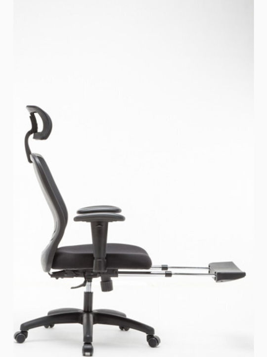 Office Products Zakynthos Office Chair with Adjustable Arms Black