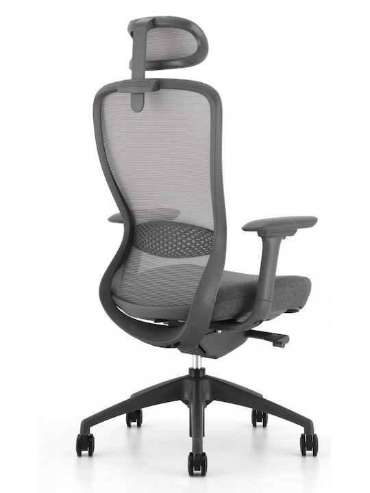 ErgoAction ErgoAction Action Chair VX Bürostuhl mit Einstellbaren Armen Grau / Gelb