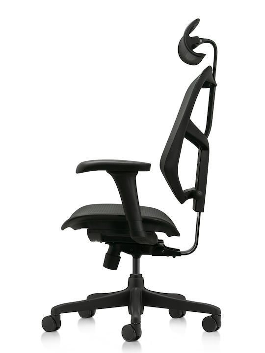 Comfort Workspace Enjoy Plus Καρέκλα Γραφείου με Ανάκλιση Μαύρη
