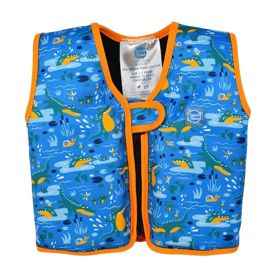 Vestă de înot Splash cu blocuri de flotabilitate ajustabile pentru vârstele 1-3 ani