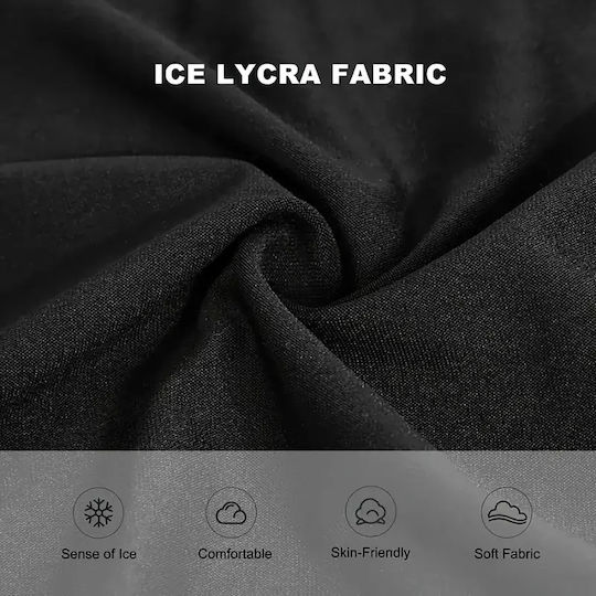 Volles Gesicht Unisex Beanie Gestrickt in Schwarz Farbe