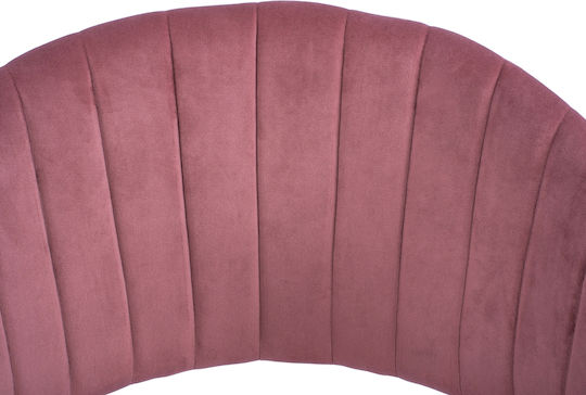 Theodore Dining Room Velvet Armchair Rotten Apple 55x50x82cm