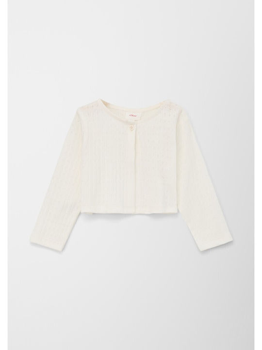 Kids Cardigan White