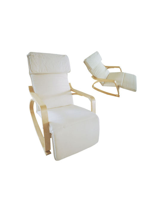 Hamilton Relax Armchair with Footstool Super Relax 67x105x90cm