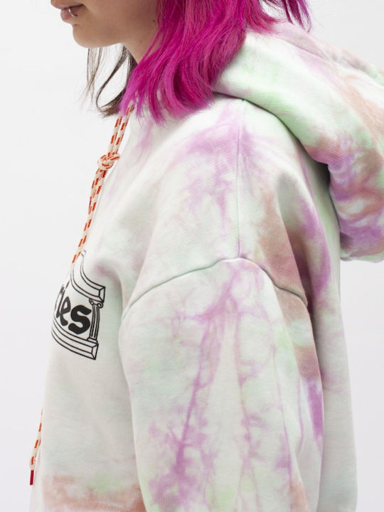 Φούτερ με Κουκούλα Tie Dye