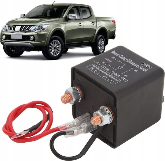 Battery Disconnect Switch Remote Control Prevents Battery Discharge High Security 12v 200a Suitable for Cars