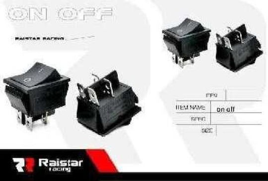 Raistar Διακόπτης On/Off Αυτοκινήτου