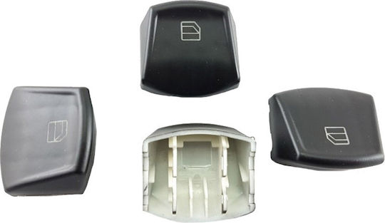 Carner Replacement Button Car Window Switch for Mercedes-Benz Vito / Sprinter Black