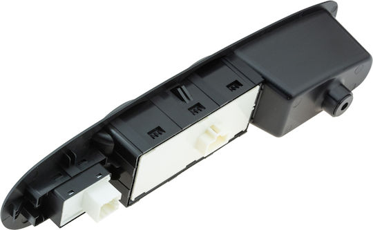 NTY Fensterheberschalter Auto für Fiat Punkt 2008 Schwarz