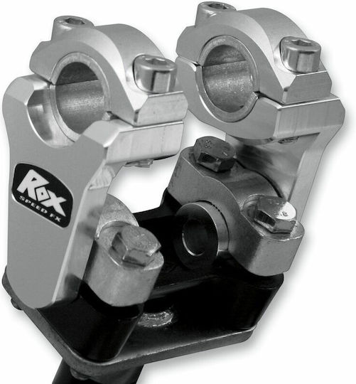Rox Motorcycle Handlebar Mount Speed Fx Riser Aluminum Elite Natural