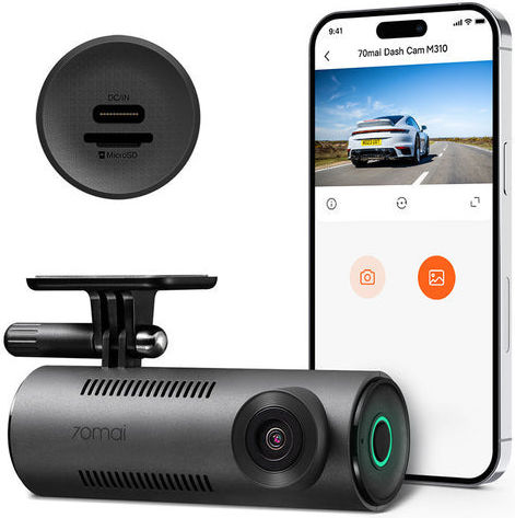 70Mai 1296P Windshield Car DVR with Adhesive Tape