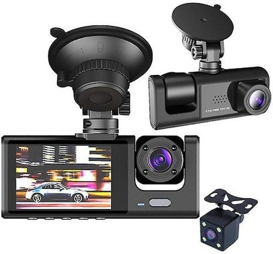 Xdc309 Автомобилна DVR камера 1080P с дисплей 2" за Паркет със смукателна чаша