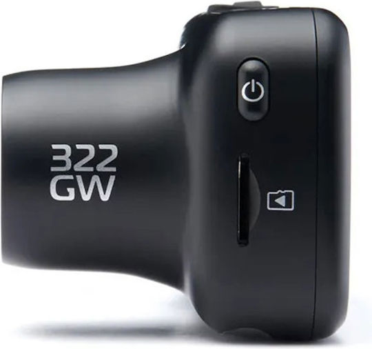 NextBase 322GW 1080P Windshield Car DVR, 2.5" Display with Adhesive Tape