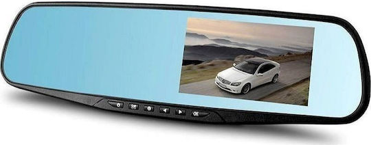 Factory 1080P Mirror Car DVR Set with Rear Camera, 4.3" Display with Clip