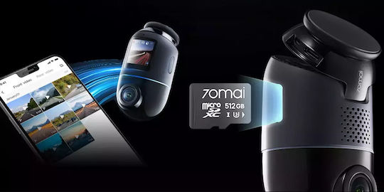 70Mai Omni X800 4K & 128GB Memory Card 4K Windshield Car DVR