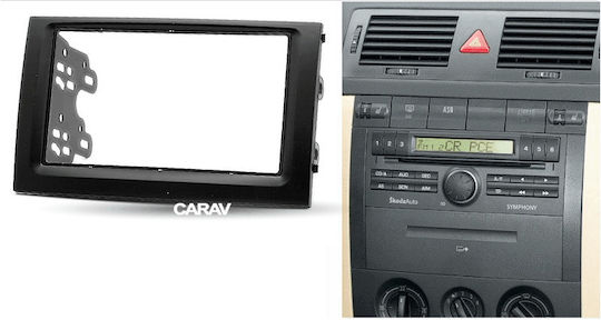 DIN Fascia Panels 2 Din for Skoda Fabia 2000 - 2007 for Skoda Fabia 2000 2007