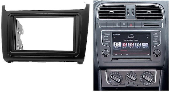 Πρόσοψη 2 Din για Volkswagen Polo 2014 - 2017 για Volkswagen Polo 2014 2017