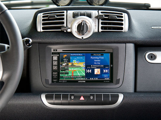 ACV Πρόσοψη 2 Din για Smart ForTwo 2007 2015
