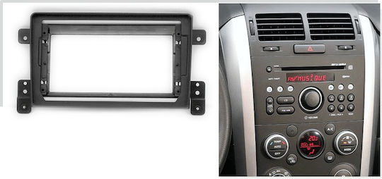 Ice DIN Fascia Panels 2 Din Compatible with Screen 9" for Suzuki Vitara 2005 2015