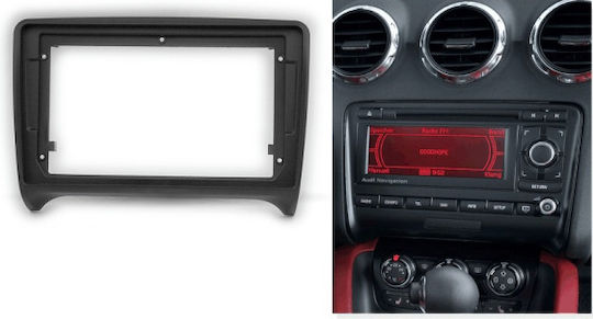 CARAV Industries Inc. DIN Fascia Panels 2 Din Compatible with Screen 9" for Audi TT 2006 2014
