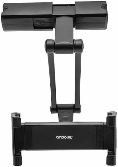 Andowl Car Mobile Mount with Adjustable Hooks Black
