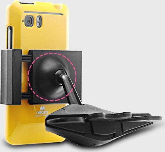 Xenomix Car Mobile Mount with Anti-Slip Surface Black
