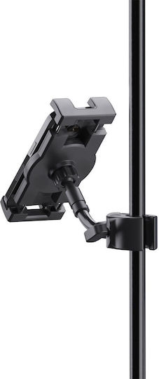 K&M Smartphone Tablet Holder Mobile Phone Tablet Mount Pipe Clamp For Microphone Up To 30mm