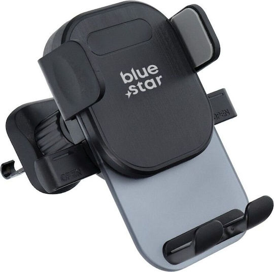 Blue Star Suport Auto pentru Telefon cu cârlige reglabile Neagră