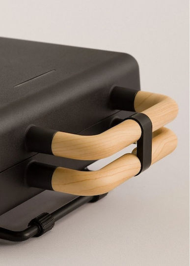 Create Sandwich Maker cu Plăci Detasabile pentru 2 Sandvișuri 800W Neagră