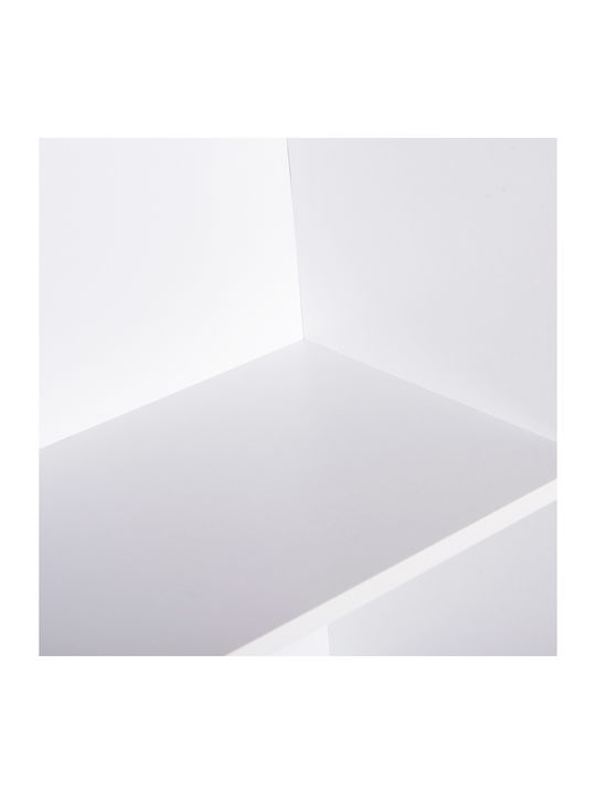 Ράφι Τοίχου Cubicon Λευκή 38.5x23.5x80εκ.
